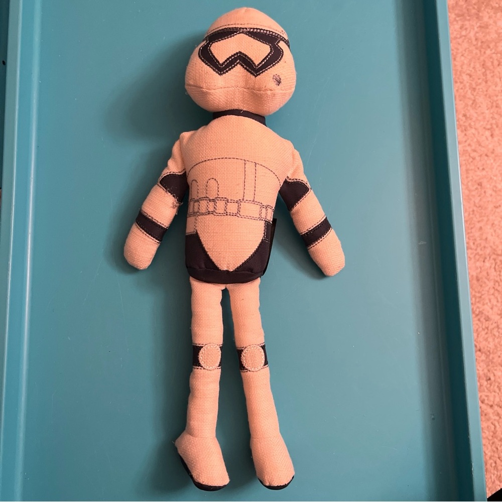 Disney Parks Star Wars Galaxy’s Edge First Order Stormtrooper Plush 13” EUC